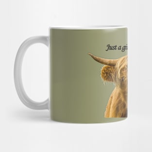 Just a Girl Who Loves Cows Mug